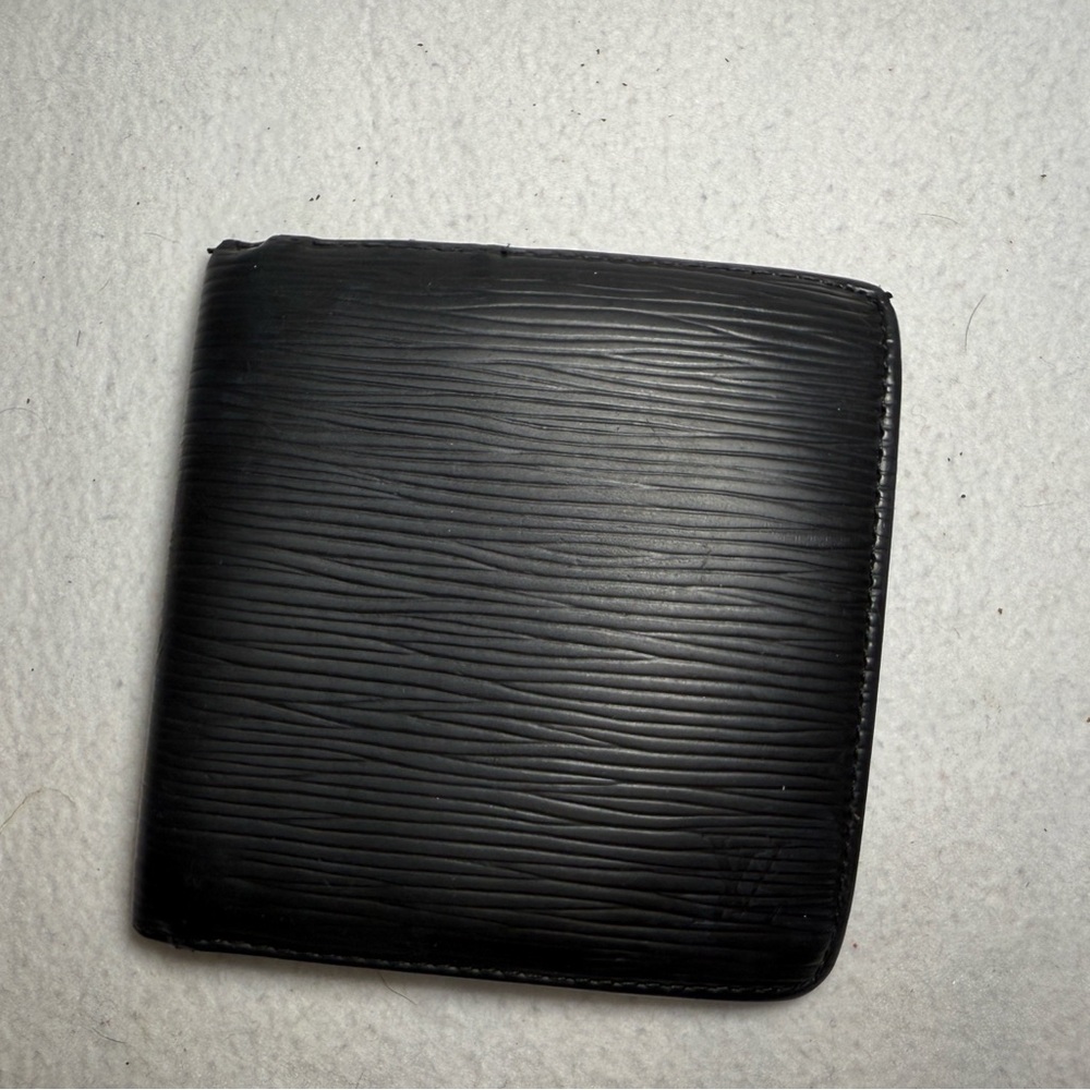 Louis Vuitton Black Epi Wallet
